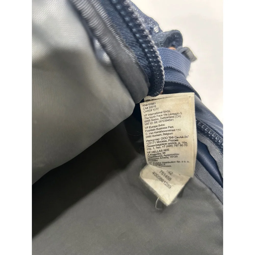 The North‎ Face Recon Backpack Navy Blue Rose Gold FlexVent Laptop Bag NF0A3KV1